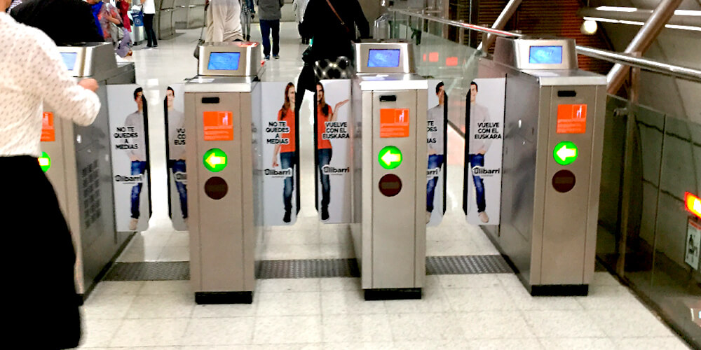 Publicidad Metro Bilbao Canceladoras