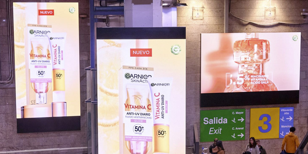 Publicidad Metro Madrid Digital CIRCUITO DS