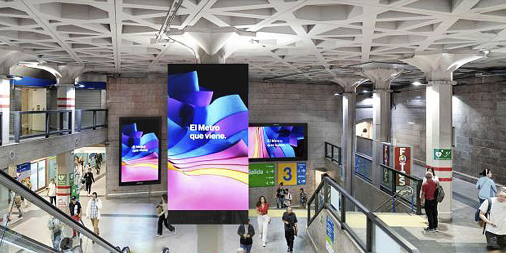 Publicidad Metro Madrid Digital CIRCUITO ICONICO NUEVOS MINISTERIOS